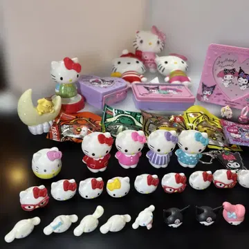 현품 한정 헬로키티 캐릭터 굿즈 세트 산리오 잡화