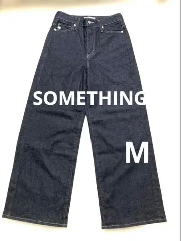 SOMETHING 썸씽 와이드 데님 사이즈 M