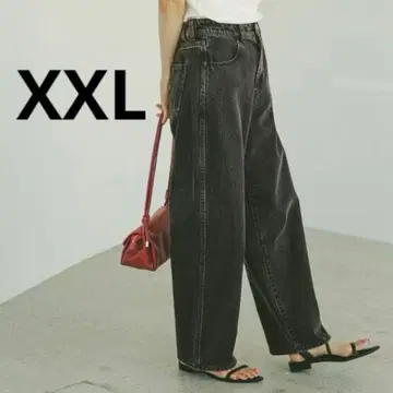 글로벌 워크 GOOD 데님 배기 팬츠 XXL