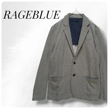 레이지블루 RAGEBLUE 그레이 테일러드 자켓 M