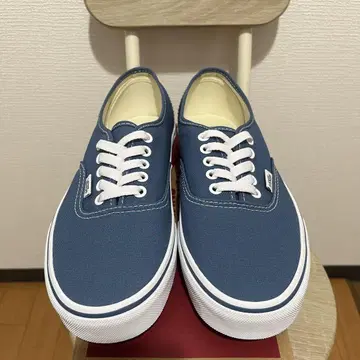 VANS Authentic 네이비 26cm US 기획 오센틱