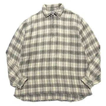 90s Neutral Gear Half zip waffle shirt