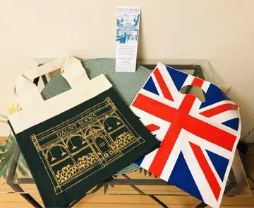 DAUNT BOOKS 미니 토트백 짙은 녹색 Special Edition