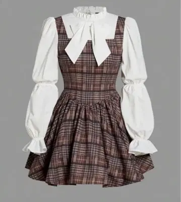 SHEIN 체크 무늬 원피스