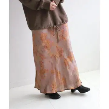 SLOBE IENA 메드모아젤 SLOBE 별주 롱 스커트