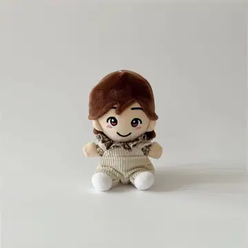 [치비누이 하피누이 의류] 미색 꽃무늬 코디 세트