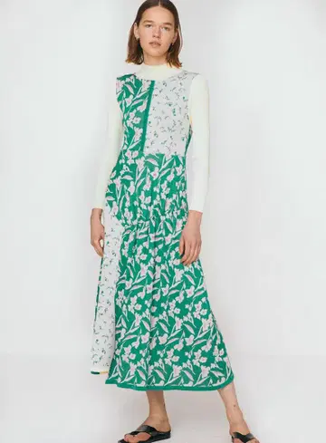 Jancidium CATHY KNIT DRESS 잔시디움 꽃무늬