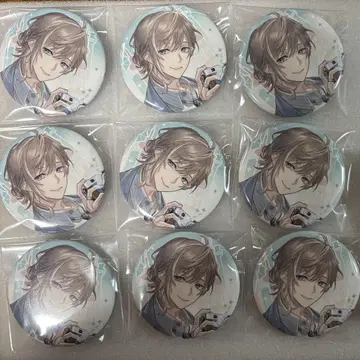 니지산지 타워 콜라보 캔뱃지 등신 카나에 9점