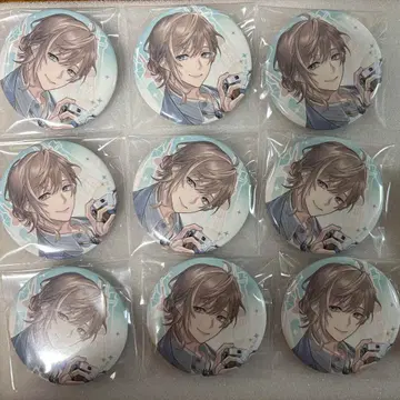 니지산지 타워 콜라보 캔뱃지 등신 카나에 9점