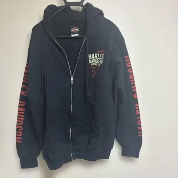 HARLEY DAVIDSON 블랙 후드티