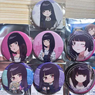 요루쿠라 밤의 해파리는 헤엄칠 수 없어 타카나시 캔뱃지 7세트