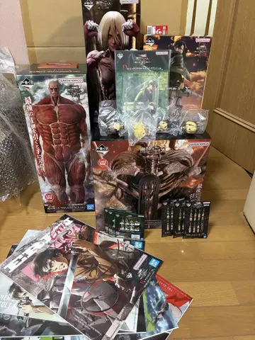 진격의 거인 제일복권 A상 B상 라스트 원상 외 세트 묶음 판매 미개봉