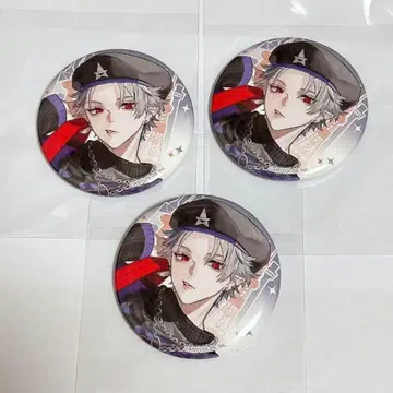 니지산지 타워 콜라보 쿠츠하 캔뱃지 VTuber ChroNoiR