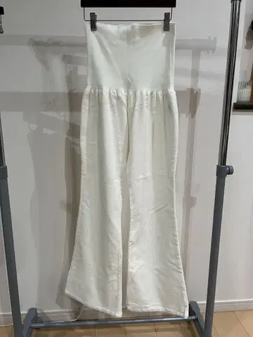 COMME CA DU MODE 화이트 임산부 팬츠