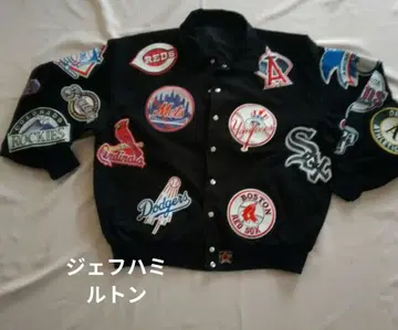 MLB 풀 데코 리버서블 팀 로고 제프 해밀턴