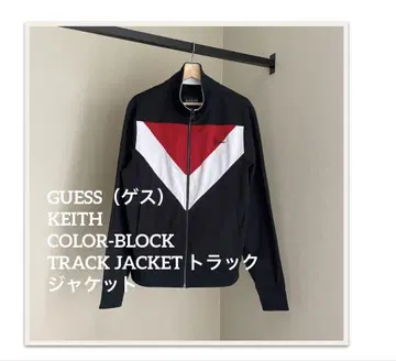 GUESS KEITH COLOR-BLOCK 트랙 자켓 M
