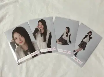 아사이 코노미 사쿠라자카46 체크 코디 브로마이드 4종 컴프