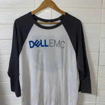 DELL EMC 로고 T셔츠 래글런