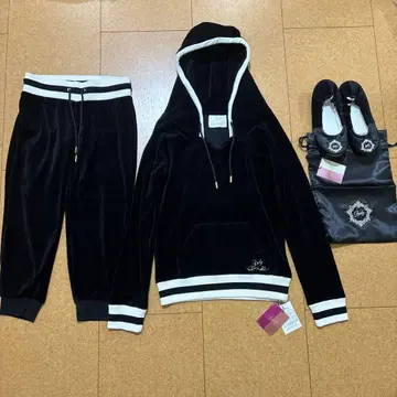 택 포함 새상품 Rady 후디 벨로아 셋업 룸슈즈