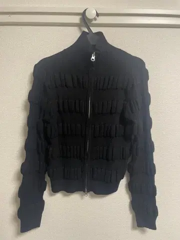 moussy 지퍼 니트