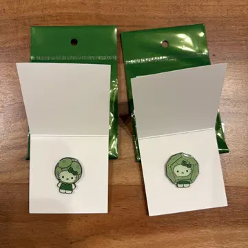 오사카 만박 헬로키티 시크릿 핀 배지 묶음 판매