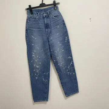 윌프리 lame paint more high denim PT