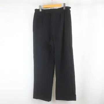 VINTAGE ROYAL NAVY 울 턱 와이드 팬츠 구제 의류