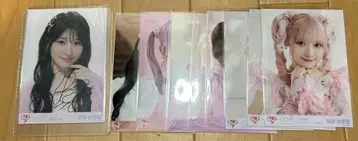 사이토 지아라 브로마이드 세트 친필