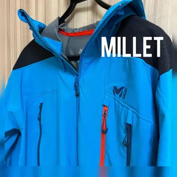 [ 미사용 새상품 ] MILLET 후드 부착 마운틴 후드티 파랑