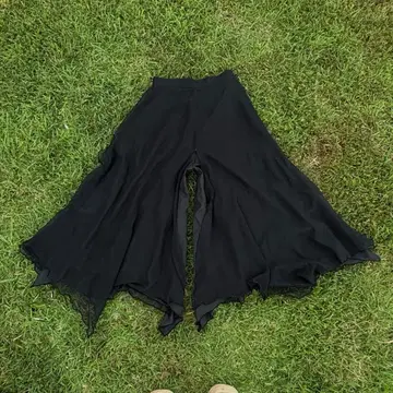 layer pants wide slacks black mode 00s