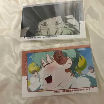 에이리언 스테이지 애니메이트 카페 특전 포토 카드 이반 틸