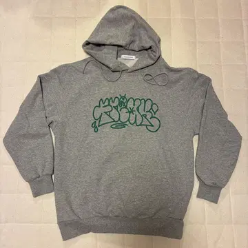 FREAK'S STORE 후드티 프린트 그레이 프릭스스토어