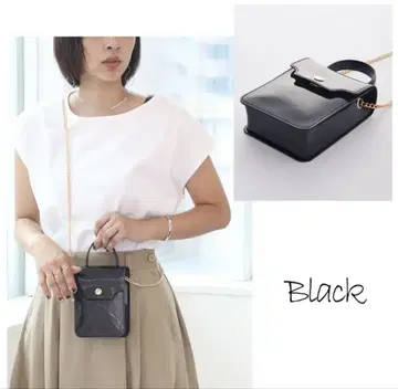 라메 믹스 클리어 백