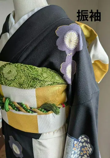 후리소데 순수 실크