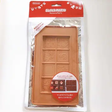 슈퍼 마리오 홈파티 판 초코 트레이 실리콘 트레이 핸드메이드