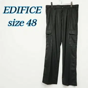 EDIFICE 울 카고 팬츠 그레이 48