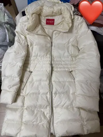 GUESS 크림색 자켓