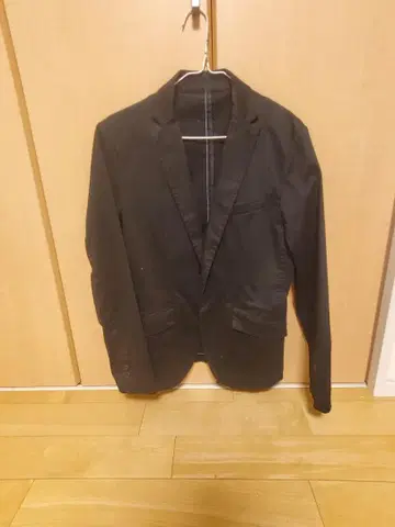 BEAMS 블랙 테일러드 자켓 사이즈 S