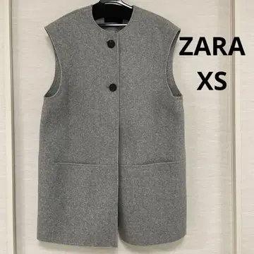 ZARA 울풍 그레이 슬리브리스 베스트