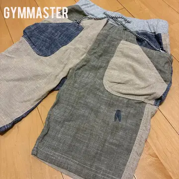 [ gymmaster ] 패치워크 디자인 숏팬츠