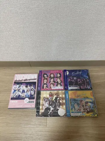 TWICE TOUCHDOWN Showcase CD DVD 5장 세트