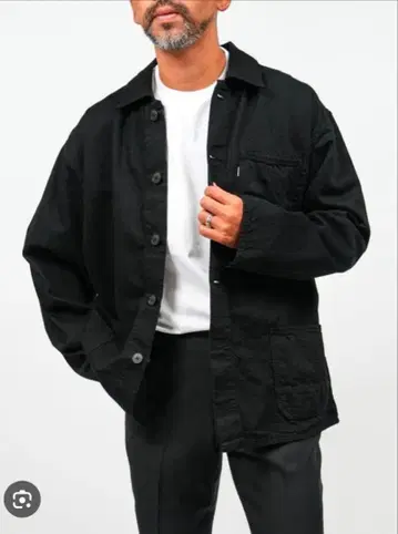 OVY Euro Black Denim Jacket L