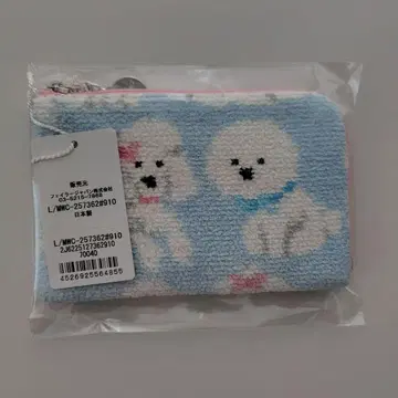 FEILER 복슬복슬 강아지 L자 파우치 웹 한정판
