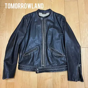 [ TOMORROWLAND ] 가죽 라이더 자켓