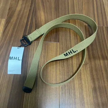 MHL. 밀리터리 벨트 카키 마가렛호웰