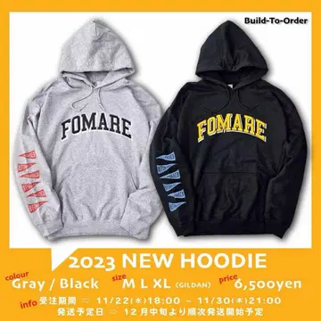 [미사용 새상품] 2023 완전 수주 한정판 fomare 후드티
