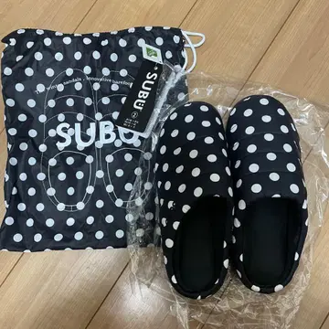 subu 샌들 도트 블랙 2 26~27.5