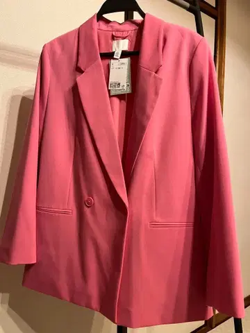 H&M 자켓 핑크