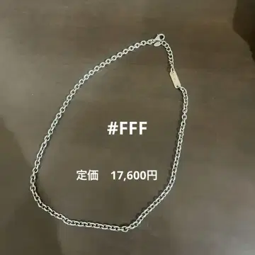 #FFF Silver925chain necklace0294