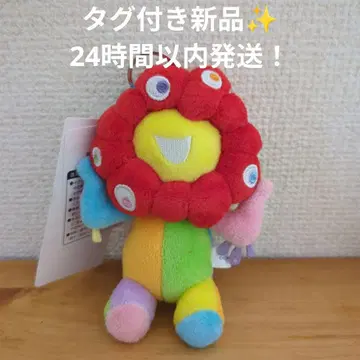 오사카 간사이 만박 공식 굿즈 레인보우 미야쿠미야쿠 봉제 인형 스트랩